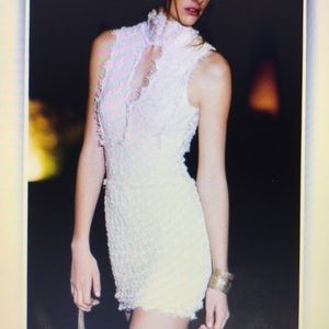 White lace Nightcap by Carisa Rene mini dress